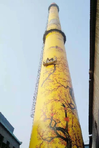 锦州烟囱彩绘施工技术要求