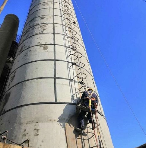 武夷山烟囱裂缝加固施工方案及技术要求