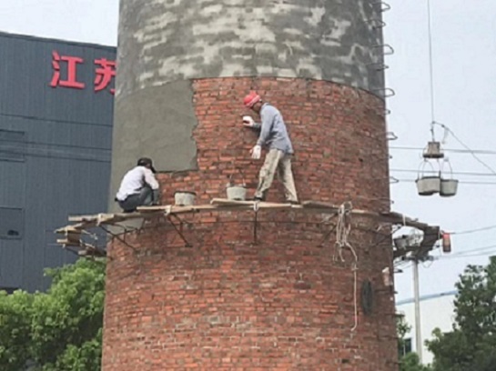 上海烟囱粉刷（抹灰）美化施工技术方案