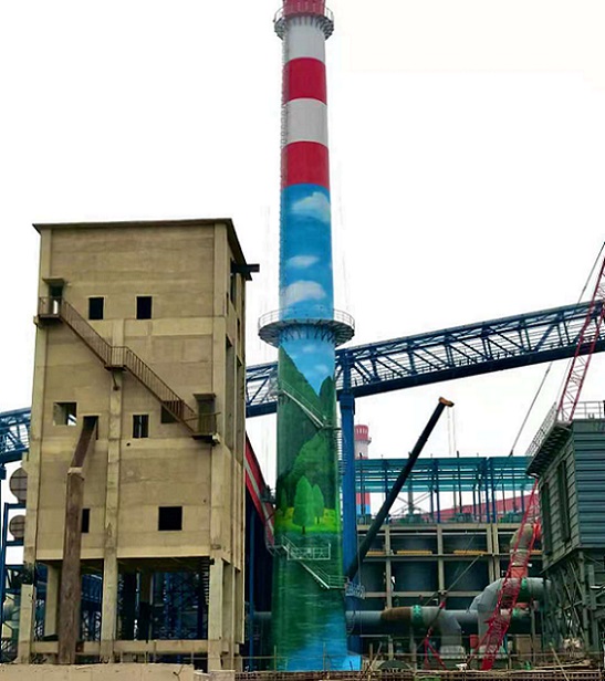 杭州烟囱粉刷美化公司专业技能 安全高效