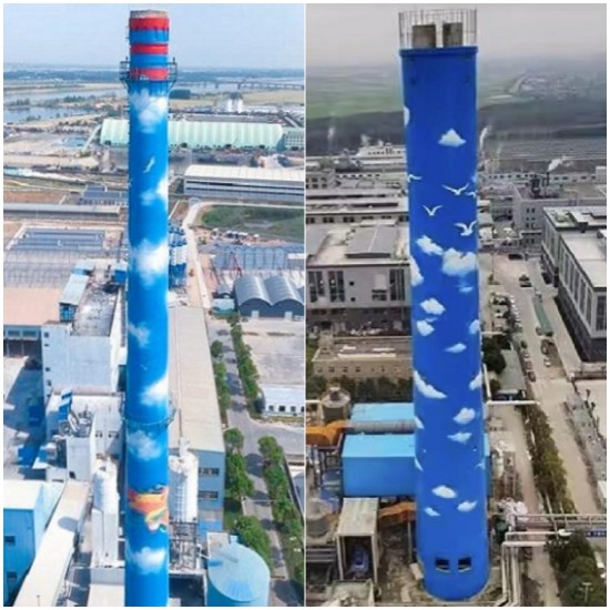 上海烟囱美化公司技术创新，让烟囱更加美观与环保