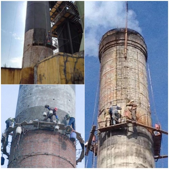 沅江烟囱加固公司:专业加固技术,确保施工安全与质量
