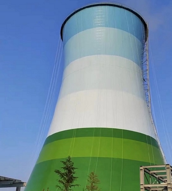 福州冷却塔美化工程:提升城市形象的绿色创新