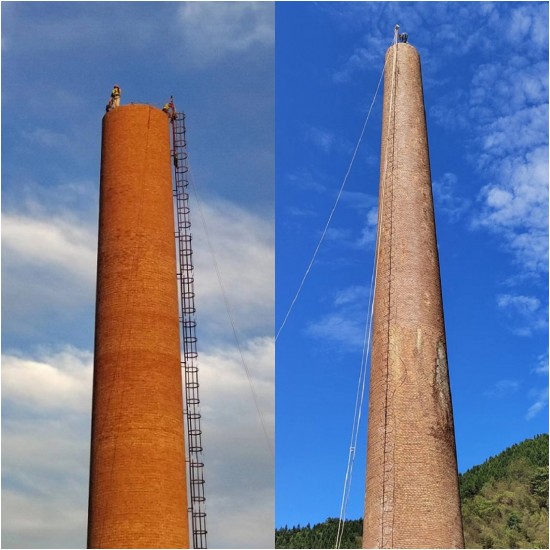 枣庄砖砌烟囱公司:绿色环保,共创蓝天