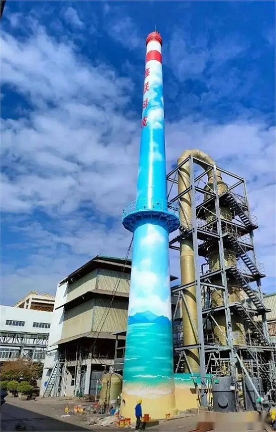 铜川烟囱刷航空标志色环公司施工精湛  优质服务