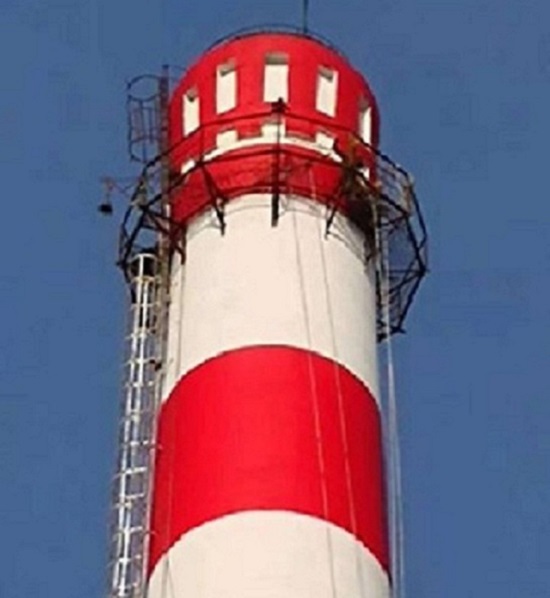 铜川烟囱刷航标的技术要点是什么
